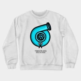 Meanest Turbo - Light Blue Crewneck Sweatshirt